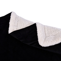 Maßgefertigte Polyester-Strickdecke Superweiche Warme Nerzdecke Sherpa-Decken für den Winter