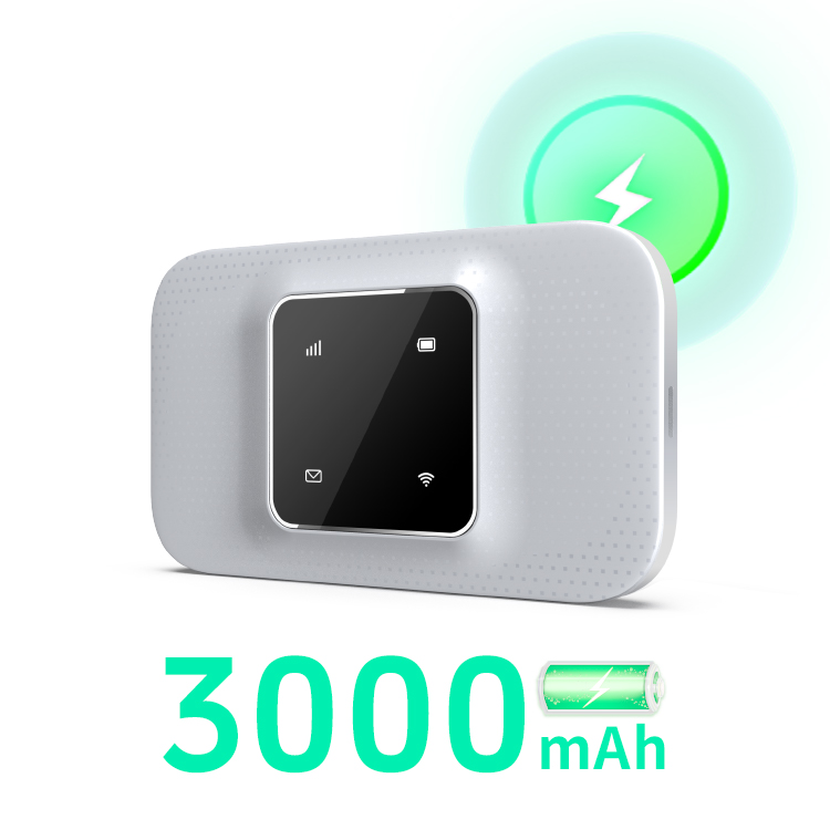 ไฟ LED แสดงสถานะแบตเตอรี่สีขาว-2100mAh