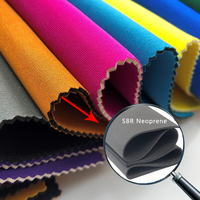 Prix de gros Feuille de néoprène imperméable colorée personnalisée 3mm 4mm 5mm Tissu néoprène SBR CR durable