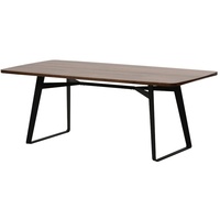 Ensemble Table à Manger Design Scandinave Vintage en Bois de Pin Massif Naturel Rectangulaire Minimaliste pour Maison, Appartement et Usage en Restaurant