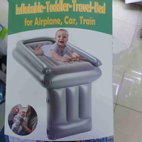Coussin de repos gonflable, réglable et réutilisable pour poussette, idéal pour les voyages de bébé en train à grande vitesse, avion et longues distances, pliable pour enfants