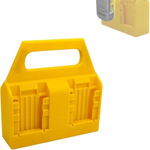 Soporte portátil para batería DeWalt de 14,4-18 V, para uso doméstico, color amarillo - Product Image 5