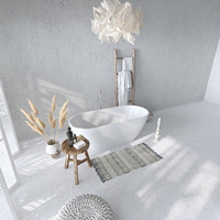 Baignoires d'angle autoportantes de luxe CE CUPC 1,7 m en acrylique blanc, grand format, pour salle de bain intérieure