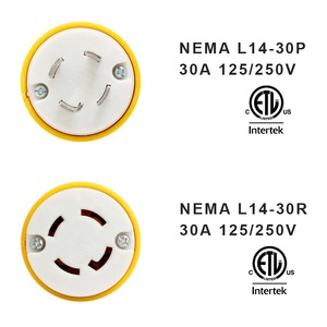 USA cấp công nghiệp cắm điện L14-30P nam 30 amp 125V 4-Dây nối đất NEMA khóa kết nối - Product Image 5