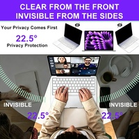 Filter Layar Anti Spy Magnetik Dua Arah untuk Macbook Air 15.3 inci A3450 HD Pelindung Layar Anti Cahaya Biru