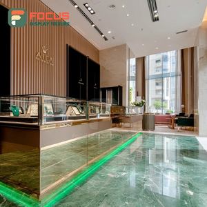 Sistema de Exhibición Minimalista para Joyería, Panel de Vidrio Templado, Vitrina para Espacio de Boutique - Product Image 6