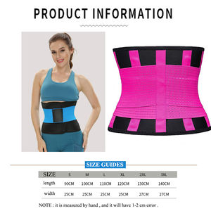 Faja Lumbar Moldeadora de Cintura para Control de Abdomen y Soporte de Espalda, Cinturón Deportivo para Entrenamiento y Efecto Sauna - Product Image 5