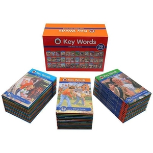 36 piezas/juego <span class=keywords><strong>de</strong></span> libros Ladybird Key Words con Peter Jane, libros ilustrados para aprender inglés - Product Image 4