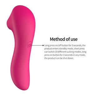 Vibrateur Suceur Clitoridien Puissant pour Femmes, Stimulateur Clitoridien et Mamelons, Jouet Sexuel Érotique Vibrant pour Adultes - Product Image 6