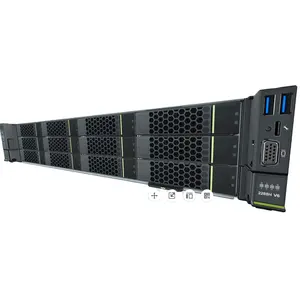 Servidor rack com 2 soquetes 2288H V6 2U, com configurações flexíveis, usado para cloud computing, base de dados de virtualização, Big Data, HDD