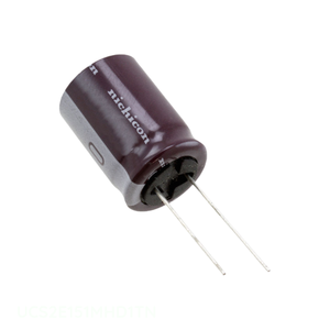 ตัวเก็บประจุ UCS2E151MHD1TN รูรับแสง uF 150 uF 20% 250V แบบเรเดียล - Product Image 1
