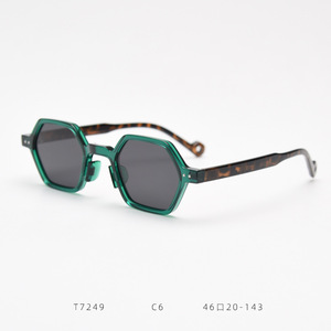 European and American Retro Polarized Sunglasses for Men Women Trendy Uv400 <strong>Tac</strong> Lenses Pc Frame Outdoor Use Custom Logo - Product Image 5