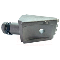 Dents plates BFZ72 Hautes  Fréquence de l'usure par brasage  Dents plates résistantes pour foreuse rotative, pour la construction de pieux par forage rotatif