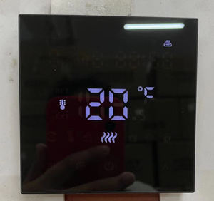 Film thermique électrique intelligent Tuya Thermostat LED domestique <span class=keywords><strong>téléphone</strong></span> portable commande vocale interrupteur intelligent Thermostat Wifi <span class=keywords><strong>tactile</strong></span> - Product Image 4