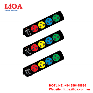 Prise d'extension LiOA nouvelle génération 1100W avec 4 prises CA protégées CB 220VAC/5A Compatible avec les prises US EU South Africa UK - Product Image 2