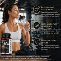 Kapsul Rainwood TUDCA Milk Thistle 500mg Mendukung Kesehatan Hati dan Kesehatan Harian Kapsul Nabati