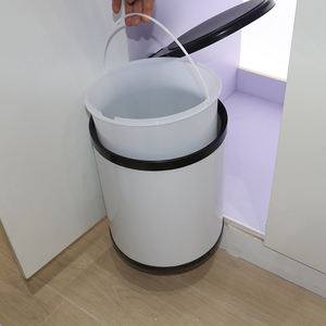 Armoire de cuisine <span class=keywords><strong>sous</strong></span> <span class=keywords><strong>évier</strong></span> rotation en acier inoxydable 8L/14L <span class=keywords><strong>poubelle</strong></span> <span class=keywords><strong>poubelle</strong></span> - Product Image 5