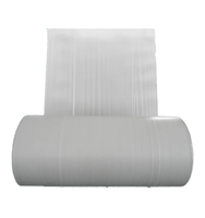 Sac d'emballage vide en PP tissé, sécurisé, imperméable, imprimé, pour poudre de mastic mural, 40 kg