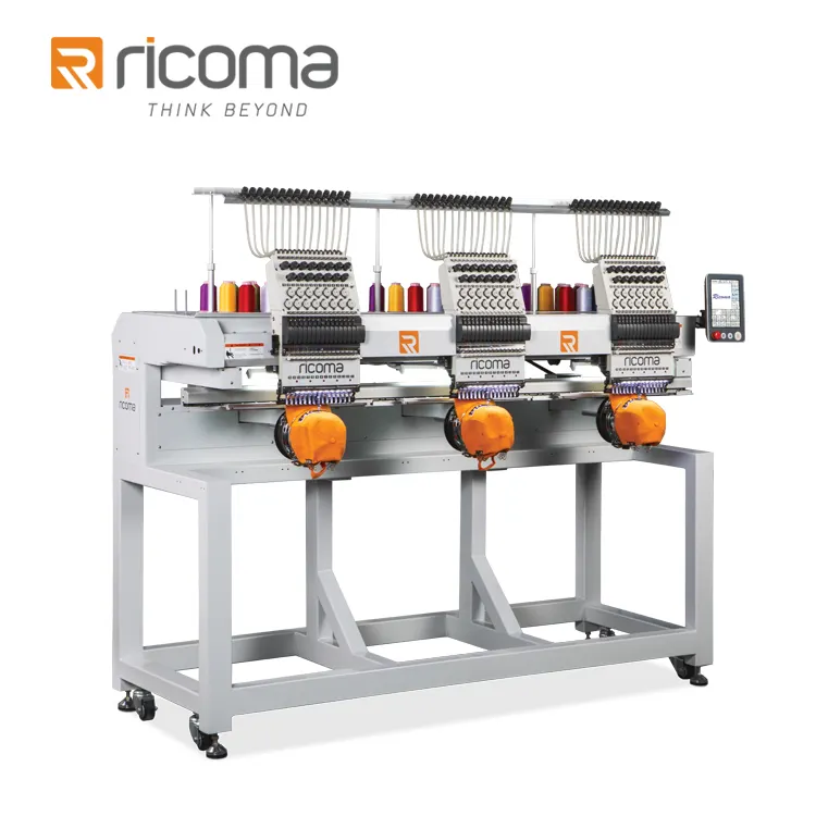 Горячая распродажа! Ricoma MT-8S с компьютерным управлением машина для вышивальной машины продукция небольших размеров для телефонов с дигональю с инженером после-продажное обслуживание