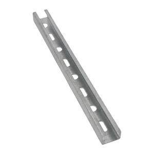 Perfil en U de 41x21 para soporte de techo HVAC, estándar europeo, material Q235/SS304/SS316, corte a medida - Product Image 1