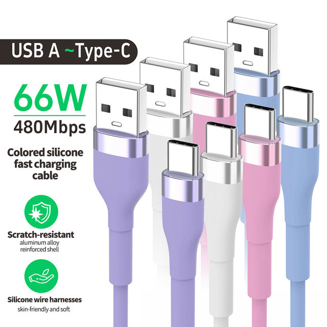 Factory Wholesale 1.2M USB-C to for 6A Fast Charging Cable for IOS Devices iPhone 17/15 Pro & S25 Car Use
