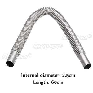 Tuyau d'échappement de chauffage de stationnement 60 cm en acier inoxydable pour chauffage de voiture, pour tuyau de ventilation de réservoir diesel et de sortie de gaz - Product Image 6