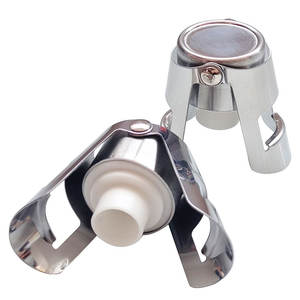Fabricantes al por mayor de acero inoxidable Bubbly <span class=keywords><strong>Cava</strong></span> Prosecco Sparkling Stoppers Sparkling Champagne Bottle Stopper - Product Image 3