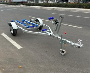 <span class=keywords><strong>Precio</strong></span> barato 3900mm Jet Ski Eje único Rodillos fijos Estilo <span class=keywords><strong>Remolque</strong></span> galvanizado - Product Image 3