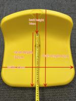 Chaise en plastique moulé par soufflage, sièges de stade pour terrain de basket-ball et de football, sièges de siècles, Star SJ-A002