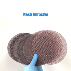Metal ahşap parlatma için aşındırıcı Net disk alüminyum oksit örgü zımpara diski - Product Image 4
