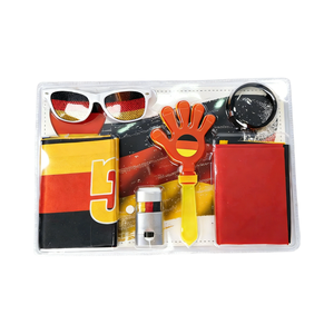 Ensemble de supporters <span class=keywords><strong>Mexique</strong></span> 2026 : Écharpe en polyester, lunettes, bracelet, cache-visage, drapeau imprimé UV, certifié BSCI - Product Image 6