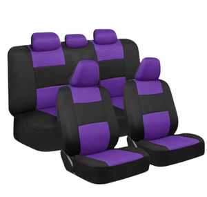 ชุดหุ้มเบาะรถยนต์ลาย<span class=keywords><strong>การ์ตูน</strong></span> <span class=keywords><strong>หนัง</strong></span> Nappa และผ้าลินิน ดีไซน์สปอร์ต 9 ชิ้น ครบชุด สำหรับเบาะหลังและเบาะหน้า สำหรับรถยนต์ BMW/Audi/Benz Avanza - Product Image 2