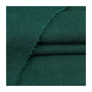 Comfortable 100% Polyester Flannel Fabric Plain Double Sided Woven Fabric For Men"s Clothes Pattern Customized