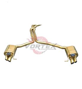 Sistema de Escape Catback Vortex Valvetronic, Acero Inoxidable SS304 Pulido Espejo de 1.5mm, Alto Rendimiento para AUDI B8 RS5 4.2L, Silenciador - Product Image 4