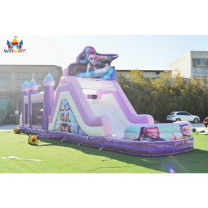 Château gonflable commercial K-Pop WINWAY en PVC, parcours d'obstacles, château gonflable Demon Bounce House avec installation facile, certifié, capacité de 5 à 10 personnes, location - Product Image 2