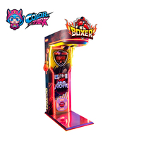 Nouvelle machine de boxe d'intérieur, machine de jeu à pièces d'intérieur, équipement de simulation pour enfants et adultes, vente chaude