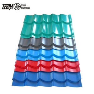 Barato ppgl de bobina de hoja de techo de la onda azulejos pintados ppgi placa de acero galvanizado azul roofing panel - Product Image 5