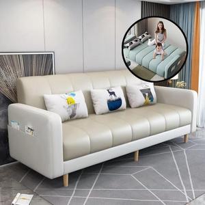 Komfortables Design Klappbare gepolsterte Liege couch Massivholz beine Schlafs ofa für Wohnzimmer - Product Image 6