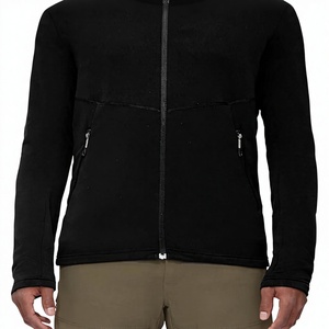 YACHEN Wholesale Custom Sporty Unisex Knitted Waterproof Bomber <b>Jacket</b> <b>Half</b>-<b>zip</b> Zipper Heart Pattern Front Breathable Spring - Product Image 2
