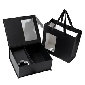 Custom Logo Valentijnsdag Parfum Cosmetica Opslag Product Verpakking Sieraden Magnetische Golfkartonnen Doos