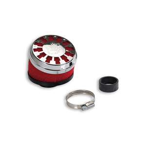 FILTRO ROJO E13 Ø 32/38 inclinado 25 ° para carburadores PHVA/B-PHBN-PHBG-PHBL - Product Image 1