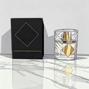 <span class=keywords><strong>Profumo</strong></span> Unisex EDP 50ml Aromatico Verde Lunga Durata Bottiglia in Vetro Cristallo Placca Dorata Scatola Nera Opaca Disponibile all'Ingrosso - Product Image 2