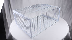 Piège à oiseaux galvanisé de taille multiple <span class=keywords><strong>Cage</strong></span> de pigeon sauvage Humane Way avec l'entrée à sens unique Piégeage des pigeons dans les cages - Product Image 6