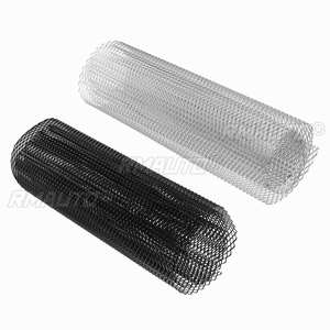 Rejilla universal de aluminio para parachoques, rejilla de ventilación para guardabarros, rejilla de ventilación para capó, malla de admisión de aire para tuning de coches, 120x40cm - Product Image 2