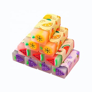 ยางลบผลไม้น่ารัก สำหรับนักเรียน วาดภาพ สอบ น่ารัก นุ่ม - Product Image 1