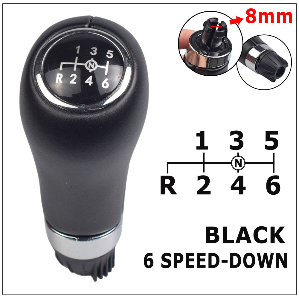 Levier De Changement De Vitesse Manuel En Cuir Pour Voiture, Couvercle De Botte Pour Mercedes Benz W204 C204 C63 C300 C250 W207 A207 W212 2008 – 2014