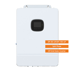 เครื่องแปลงไฟฟ้าพลังงานแสงอาทิตย์ SRNE รุ่น SPI-8K-UP SPI-10K-UP 8kw 10kw คลื่นไซน์บริสุทธิ์ ประสิทธิภาพ 97.6% ระบบไฮบริดแบบเชื่อมต่อกับระบบไฟฟ้า สำหรับสหรัฐอเมริกา รองรับไฟฟ้า 120V/240V แบบแยกเฟส - Product Image 1