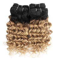 Cheveux Humains Vierge 10A Brésiliens 100% Ondulés Profonds, Mèches Vierge Brésiliennes avec Remise, Extension de Cheveux Humains