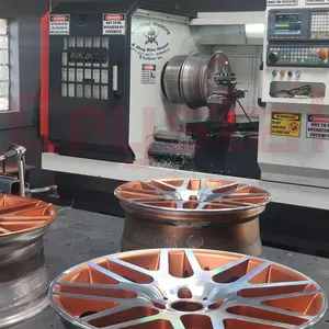 China Diamond Cut Roda Polishing Peralatan Rim Perbaikan Mesin Bubut AWR32H