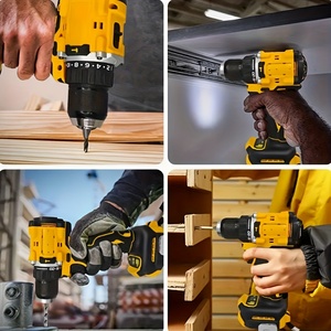 Obeng Listrik Tanpa Kabel Profesional 20V dengan Dua Baterai 2.0Ah Pengisi Daya Cepat Chuck 1/4" Daya Tahan Baterai Lama - Product Image 4